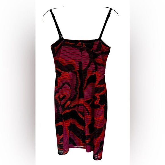 TRINA TURK Pernilla Perforated Scuba Dress 2 - Picture 5 of 7